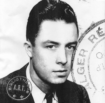 Photo d'identité d'Albert Camus